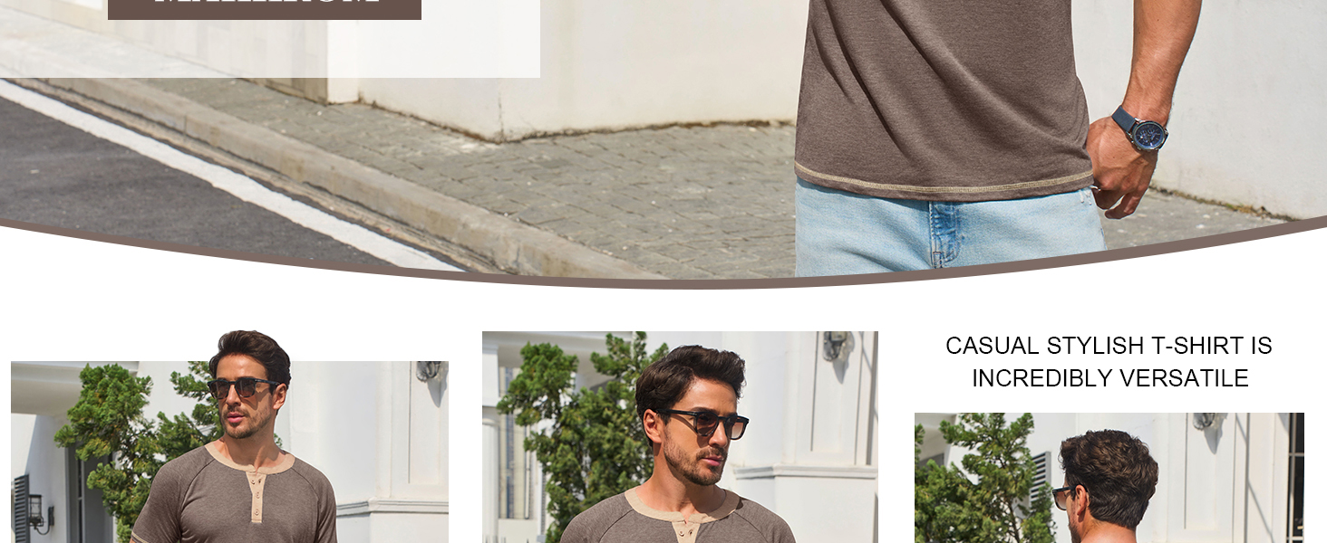 casual t shirt men